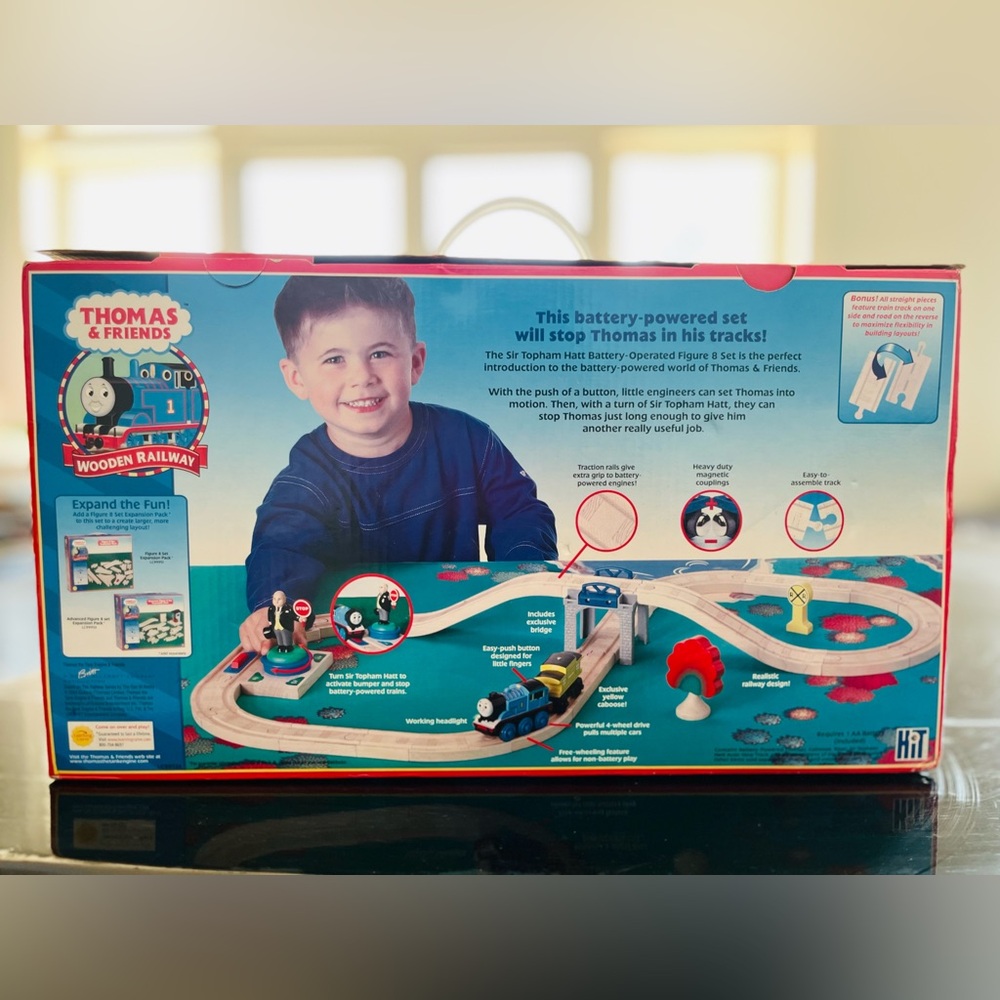 Thomas & Friends Battery-Operated Train Set - Blue and White